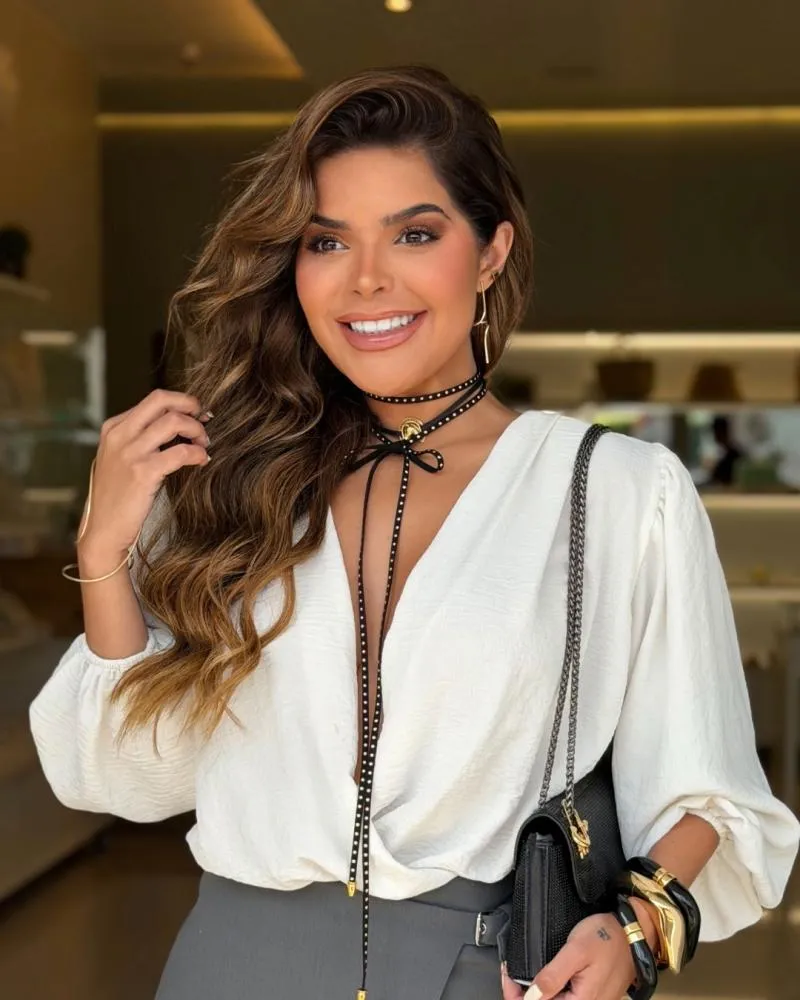 Influenciadora goiana Thays Jubé ganha destaque com conteúdos de moda country e festas agropecuárias
