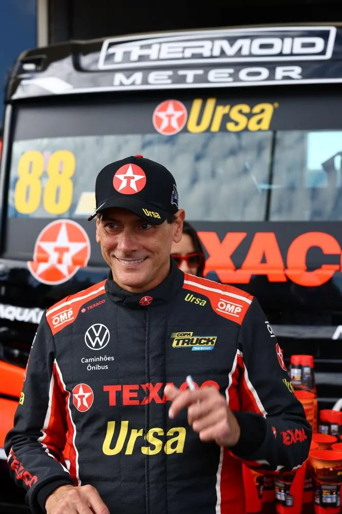 Líder da Copa Truck PRO, Beto Monteiro chega motivado em Interlagos para defender liderança da temporada