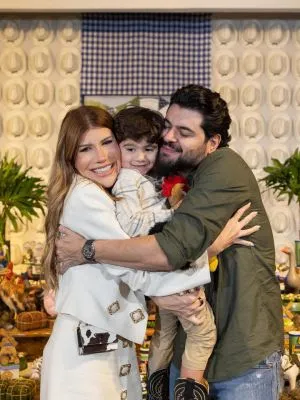 Filho de Cristiano celebra 3 anos com festa luxuosa inspirada no universo da fazenda